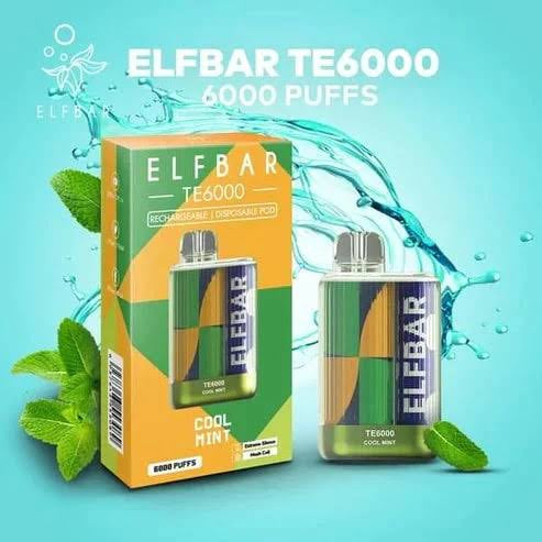 ELF BAR TE6000 Cool Mint (6000 puffs)