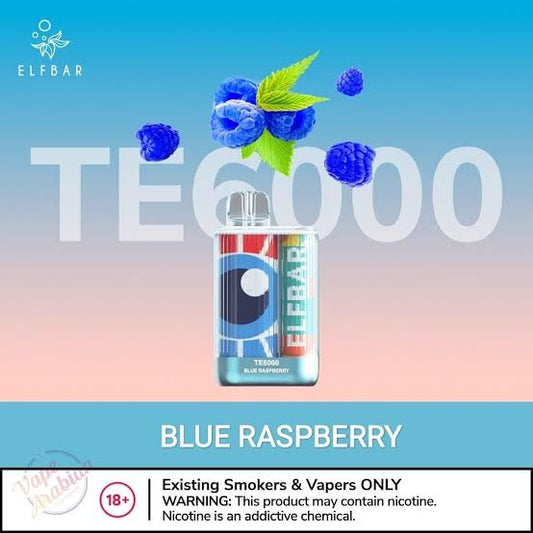 ELF BAR TE6000 Blue Raspberry (6000 puffs)