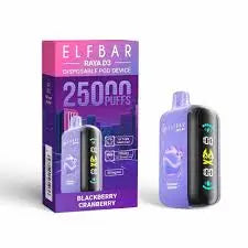 Elf Bar Raya D3 Blackberry Cranberry (25,000 puffs) Indiavape24/7