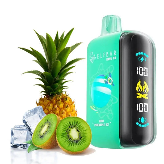 ElfBar Raya D3 kiwi Pineapple ice (25000 puffs) Indiavape24/7